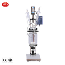 Small Lab Double Layer Jacketed Reactor For Laboratory